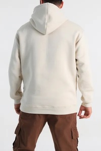 Men's Custom Brand Logo Fleece <b>Hoodie</b> with Custom Printing Polyester/Cotton Quick Dry & Breathable Casual Winter Design - Product Image 4