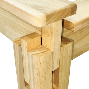 Solid Wood Bedroom Set with 4-Piece Japandi Style Wood Bedroom Set Japanese Joinery <b>Easy</b> Assembly <b>Bed</b> Vietnam Supplier OEM/ODM - Product Image 3