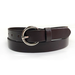 Cinturón de Cuero Genuino Italiano Hecho en Corea, Ancho 25mm, Largo 110cm, HN14 - Product Image 2