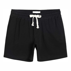 Shorts vintage streetwear pour hommes, personnalisés, au-dessus du genou, en molleton de coton doux, taille à cordon, fabricant OEM, AI-SH-43 - Product Image 5