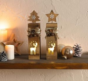 Centre de table de Noël élégant et raffiné pour une ambiance festive dans votre salle à manger – Marque privée - Product Image 3