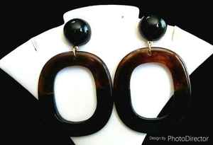 Pendientes Circulares Premium de Cuerno, Joyería Natural Hecha a Mano con Diseño Elegante para Accesorios de Moda y Regalos con Estilo - Product Image 5