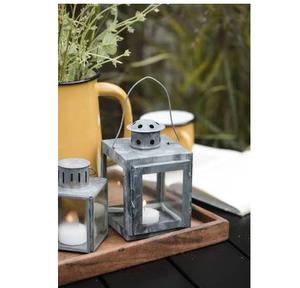 Lanterne blanche élégante, petite lanterne en fer, porte-bougies, impression personnalisée pour la décoration de la maison, Noël, vente en gros - Product Image 2