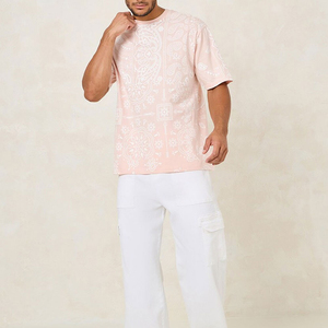 Camiseta de Corte Americano Elegante para Hombre, Ligera, Transpirable, Cómoda para Uso Diario Informal, Ecológica - Product Image 2