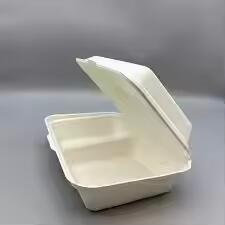 Cajas de caña de azúcar respetuosas con el medio ambiente para el almacenamiento de alimentos calientes y fríos con calidad confiable - Product Image 3