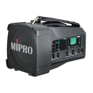 MIPRO MA-189 Personal <b>Wireless</b> PA System with 2 Handheld <b>Wireless</b> <b>Microphones</b> | UHF | Rechargeable | Professional Audio Solution - Product Image 2