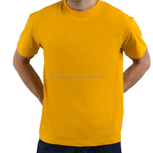 Camiseta de manga corta con cuello redondo de algodón 100 % de primera calidad para hombre, longitud regular, camiseta para hombre con logotipo personalizado - Product Image 2