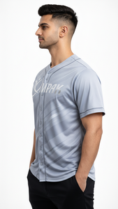Maillot de baseball court élégant et respirant grande taille avec finition par sublimation de qualité supérieure pour le sport et le style de vie (100 % coton) - Product Image 6