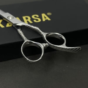 Ciseaux de barbier Dragon 440C, poignée ergonomique pour droitiers, acier inoxydable japonais, ciseaux professionnels pour la coiffure, outil de salon - Product Image 3