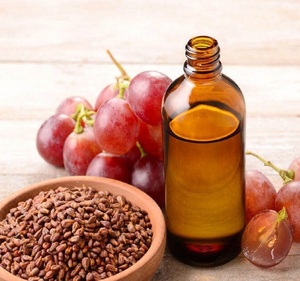 Aceite Portador de Semillas de Uva Natural para el Cuidado de la Piel y el Cabello, Aceite Puro Prensado en Frío al por Mayor para Masajes, Cosméticos y Dilución de Aceites Esenciales - Product Image 3