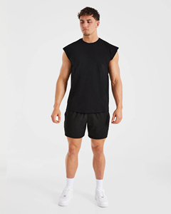 T-shirt sans manches pour homme, tissu léger, coupe confortable pour l'entraînement, la gym, les exercices, vêtements de sport modernes, débardeur respirant - Product Image 3
