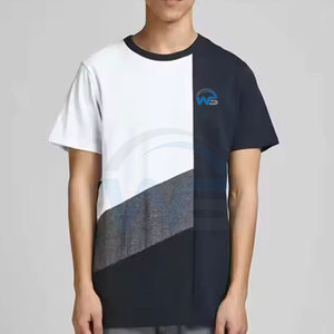 Camiseta de Verano para Hombre, Diseño Nuevo, Manga Corta, Tejido Sólido, Última Moda Casual, 100% Algodón, Color Personalizado, Secado Rápido - Product Image 2