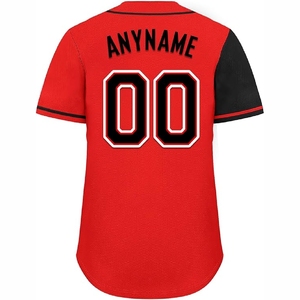 Maillot de baseball personnalisé sublimé avec des coutures durables et des couleurs vives et durables - Product Image 2