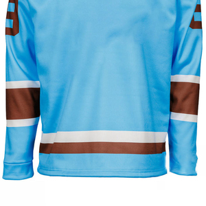 Chaqueta de Hockey sobre Hielo Deportiva de Alta Calidad, Transpirable, 100% Poliéster, Sudadera con Capucha para Hombre, Jersey Personalizado - Product Image 6