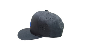 Black 6-Panel Trucker Hat With Custom 2D Embroidery Logo Street Style Casual Fit Spring Summer Outdoor Accessory Made in Vietnam - Product Image 3