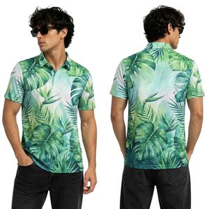 Polo de Golf Gris Claro de Textura Fina, Apariencia Refinada, Tela Resistente, Corte Relajado, Estilo Casual Elegante para Hombre - Product Image 5