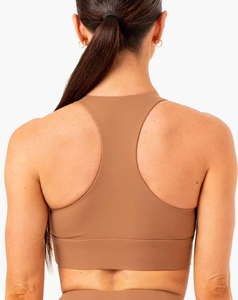 High Support Women's Lightweight Seamless Yoga Sports <b>Bra</b> Premium Quality Racerback Cheap Price Custom Made <b>Low</b> MOQ Wholesale - Product Image 2
