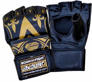 ถุงมือ MMA หนังแท้คุณภาพสูง ราคาส่งถูก ผลิตตามสั่ง สำหรับทุกเพศ สายรัดข้อมือแบบปรับได้ ครึ่งนิ้ว - Product Image 1