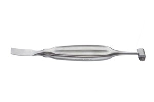 Elevadores periostales de doble punta Overholt de 6.4 mm y 13 mm de ancho, longitud total de 10-5/8 pulgadas (27 cm) ZETOMEDPRO - Product Image 5