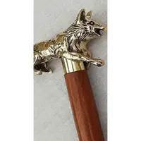 Handgemaakte Wolf Handvat Wandelstok Voor Mannen & Vrouwen Wands Cane Wandelstok Gift Item Houten Wandelstok Zilveren Handvat cane