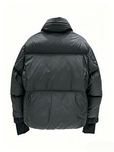 Custom OEM Winter Puffer Jacket Manufacturer Wholesale High Neck <b>Warm</b> Quilted Down Outerwear <b>Men</b> Waterproof Heavyweight <b>Coat</b> - Product Image 2