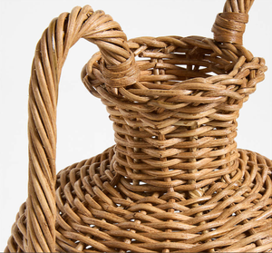 Jarrón Tejido de Ratán Natural con Asas, Hecho a Mano, Ecológico, Decoración del Hogar, Estilo Bohemio, para Pedidos al por Mayor - Product Image 5