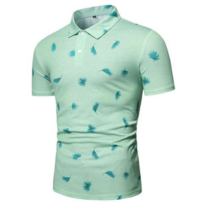 Camiseta Polo de Algodón 100% para Hombre, Servicio OEM, Sublimación, Corte Holgado, Diseño Digital Impreso, Unisex, Última Llegada - Product Image 2