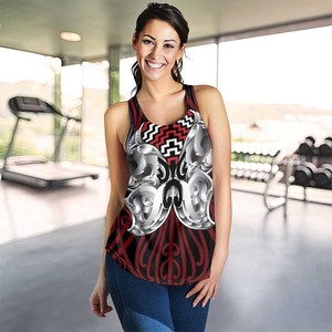 Custom Brand Women's Floral Pattern Tank <b>Top</b> Scoop Neck Breathable Knitted Polyester Casual Style Sublimation Print OEM Service - Product Image 4