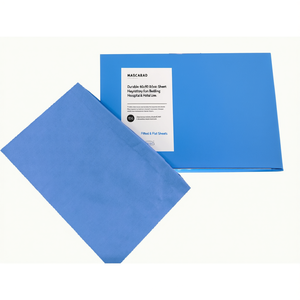 Sábana Plana Resistente de 60x90 Pulgadas para Cama de Hospital, de Poliéster, Algodón y Lino, para Uso Hospitalario y Hotelero - Product Image 2
