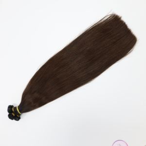 Extensiones de Cabello Genius Weft al por Mayor, Cabello Virgen Vietnamita, Proveedor de Cabello Vietnamita con Cutícula Alineada, Cabello Ruso de Color Negro - Product Image 5