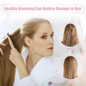 Peine de resina, el más vendido, utilizado para desenredar suavemente el cabello, distribuir los aceites naturales del cuero cabelludo y reducir la electricidad estática y el encrespamiento. - Product Image 2