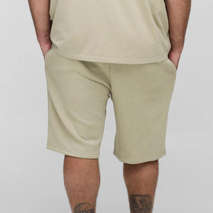Nouvel ensemble décontracté 2 pièces pour homme, collection été 2026 – Survêtement respirant en coton/polyester de haute qualité avec logo personnalisé - Product Image 4