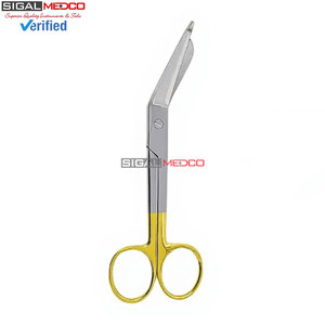 Ciseaux à pansements de qualité supérieure de 7,25 pouces, instrument médical chirurgical EMT, premiers secours, acier inoxydable allemand, traumatisme, urgence - Product Image 2