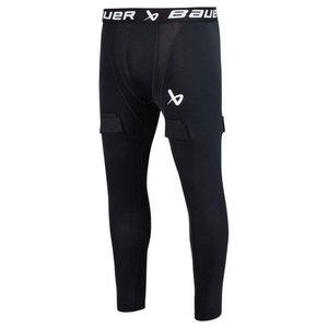 Pantalones de Hockey sobre Hielo con Costuras Planas, Compresión, Resistentes al Olor, Spandex/Poliéster, Resistentes a Cortes, con Cordón Ajustable y Ajuste Personalizado - Product Image 1