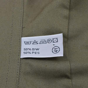 Chemise tactique autrichienne à manches courtes, vert olive, en tissu Oxford, boutonnée sur le devant, poches poitrine, uniforme de travail - Product Image 6