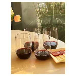 BPA Free 4 pezzi Tritan martello vino Set 15 once infrangibili in plastica bicchieri da vino rosso e bianco - Product Image 2