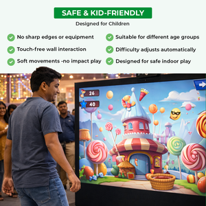 Sistema de Juego Interactivo Move'n Pick con Sensor de Movimiento para Niños, Kit de Juego Digital para Interiores – INEK00032 - Product Image 5