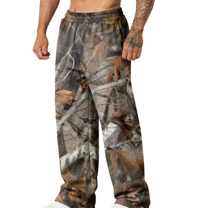 Nouveaux pantalons de jogging athlétiques à séchage rapide de Best Factory, design camouflage, coton, taille haute, pantalons cargo, vêtements de sport décontractés pour hommes, vente en gros - Product Image 1