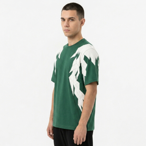Summer Men's Premium Cotton O-Neck Graphic <b>Patchwork</b> T-<b>Shirt</b> Regular Fit Short Sleeve Casual Streetwear Customized T-<b>Shirt</b> - Product Image 4