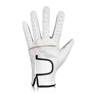 Guantes de Golf de Piel de Oveja Cabretta de Alta Calidad con Logotipo Personalizado, para Mano Izquierda, Cuero Genuino, Protección UV, Precio de Fábrica de Lujo - Product Image 6
