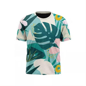 Nueva camiseta personalizada 100% algodón/bambú/fibra para hombre al por mayor, informal lisa con impresión Digital del logotipo de su marca - Product Image 3