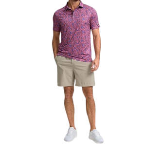 Camisetas de sublimación de primera calidad para hombre, precio al por mayor, logotipo personalizado, ropa de calle de verano, camiseta polo con botones cortos - Product Image 5