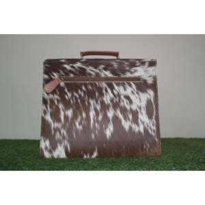 Elegante bolso de cuero de vaca para mujer, maletín de cuero genuino para ordenador portátil, organizador de documentos de viaje, bebé de moda - Product Image 6