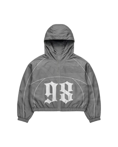 Ensemble de survêtement à capuche avec veste zippée à manches longues et short, séchage rapide, léger, streetwear d'été, respirant, coupe-vent - Product Image 6