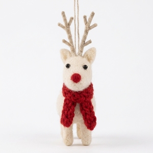 Adorno de Pared de Fieltro de Lana Hecho a Mano de Primera Calidad del Himalaya, Decoración Ecológica para Árbol de Navidad, Personalizable - Product Image 2