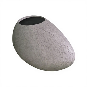 กระถางต้นไม้ทรงกลม FRP น้ำหนักเบา ทนทาน ดีไซน์คลาสสิก ใช้ได้ทุกฤดู สำหรับตกแต่งภายนอกบ้าน สวน โรงแรม - Product Image 1