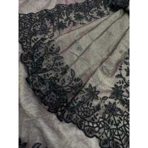 Beautiful Thread Embroidery Work Party Wear Saree <b>Other</b> <b>Ethnic</b> <b>Accessories</b> - Product Image 5