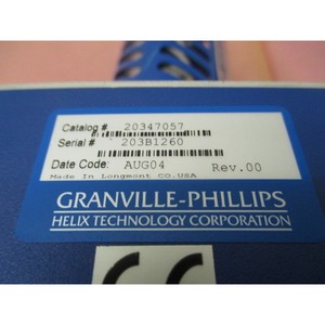 Granville-Phillips 20347057, Helix Technology Corp - Equipos y Piezas de Semiconductores de Confianza con Legado Global - Product Image 3