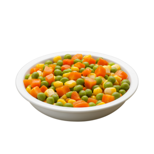 Vegetales Mixtos IQF Premium: Mezcla de 4 Vegetales de Alta Calidad: Zanahoria, Guisantes Verdes, Maíz Dulce y Guisantes Verdes - Product Image 5