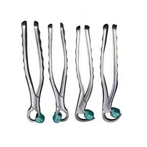 Forceps d'extraction dentaire professionnel pour adultes, instrument chirurgical, acier inoxydable, alimenté par turbine, dentaire, CE Classe I, écologique - Product Image 2